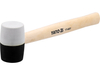 MARTILLO DE GOMA CON MANGO DE MADERA 340 G