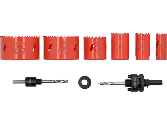  ELECTRICAN'S HOLE SAW KIT 8 PCS