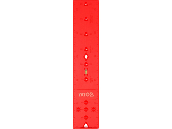 WOODWORKING RULER PUNCHING LOCATOR