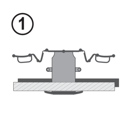 CLIPS MONOELEMENTO PER LIVELLARE PIASTRELLE 6-9MM 100 PZ.