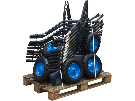 WELDED FOLDING WHEELBARROW