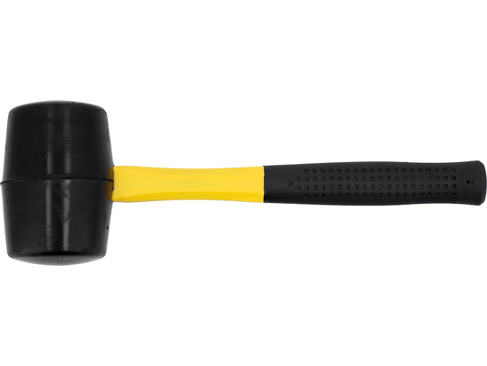 MARTEAU EN CAOUTCHOUC 76MM, MANCHE PLASTIQUE FG