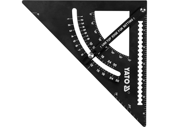 ANGOLARE IN ALLUMINIO 170 MM - QUADRATO