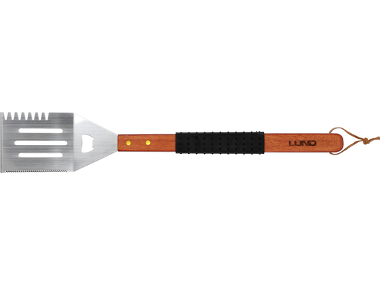 BBQ SET 3PCS, WOODEN HANDLE