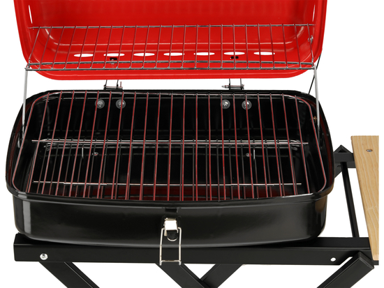 CHARCOAL BBQ, FOLDABLE, 45 X 33.5CM