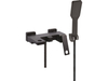 BATH MIXER 'NOIR' 1 WITH SHOWER SET