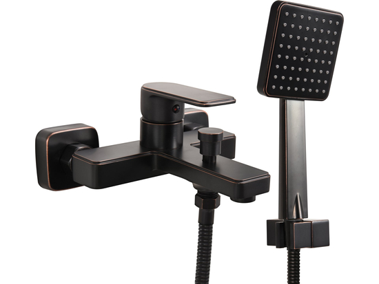 RETRO ČERNÁ VAŇOVÁ KOHOUTKA 3