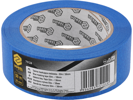 NASTRO PER MASCHERATURA BLU 50M/38MM