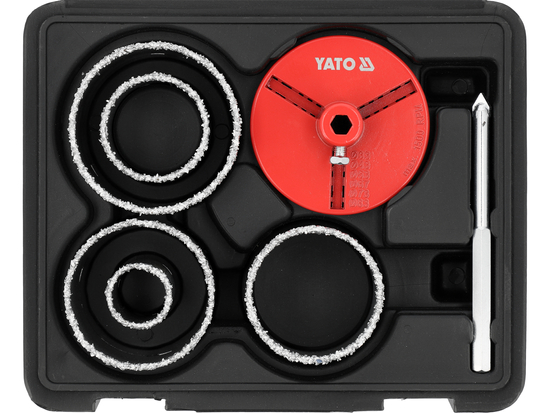 SET DI SEGHE A TAZZA IN TUNGSTENO 33-83 MM 7 PZ.