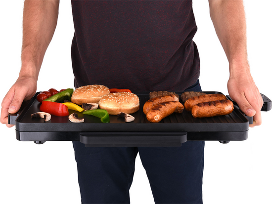 GRILL ELÉCTRICO DE MESA 2000W 49X27CM