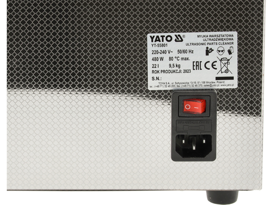 ULTRASONIC CLEANER 22L