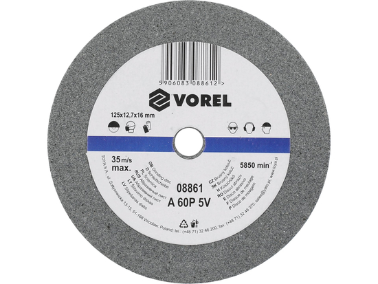  GRINDING DISC FOR BENCH GRINDER