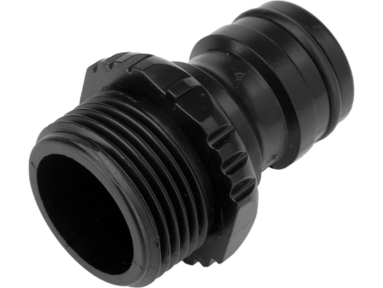 HIGH FLOW MALE ADAPTOR 1" 19MM