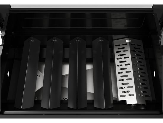 GAS GRILL YAO 5+1, 19KW BLACK