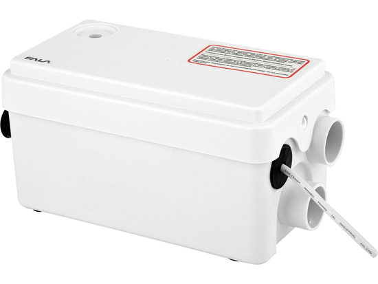 POMPE DE SALLE DE BAINS POUR DÉCHETS DE DOUCHE ET LAVABO (SANS RACCORD POUR WC) 250W H=4M