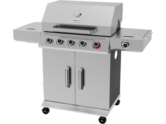 PLYNOVÝ GRIL YAO 5+1 19KW NEREZ,