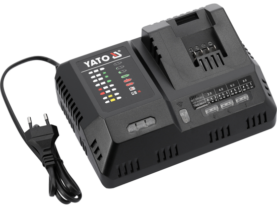 ŁADOWARKA INTELIGENTNA SYSTEM YATO 18V 12A SUPERSZYBKA