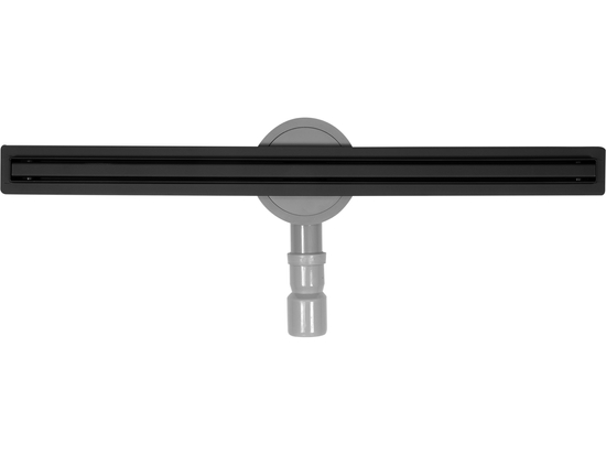 LINEAR DRAIN SLIM BLACK 70CM