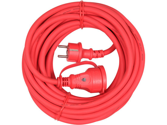 CELTNIECĪBAS PAGARINĀJUMA KABELIS AR LED 3X2.5MM2, 30M
