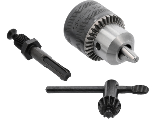 FÚRÓTARTÓ KULCSVAL, 13MM, 1/2" SDS PLUS