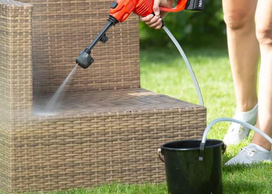 PRESSURE WASHER 18V, 23 BAR, WATER SUCTION FUNCTION - BODY