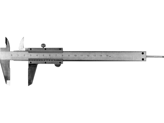 KALIPERS /INOX/ 150 MM / 0,05 MM
