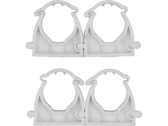SELF-LOCKING PIPE CLIPS 18MM 4PCS