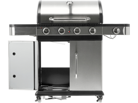 GRELHADOR A GÁS ZUSHI 4+1, AÇO INOXIDÁVEL 14,2KW