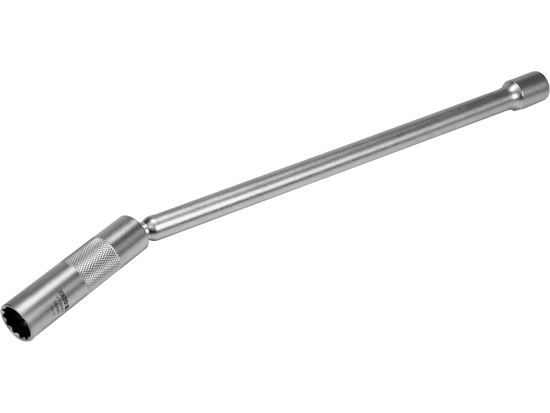 CLE À BOUGIE 14MM AVEC RALLONGE 3/8'' ET AIMANT. LONGUEUR 310MM