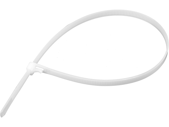 BANDES EN PLASTIQUE, 7,6X400MM, 50 PCS. BLANC