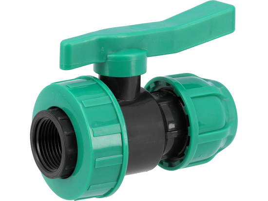 VANNE À SPHÈRE 25MM X 3/4'' PP, FEMELLE