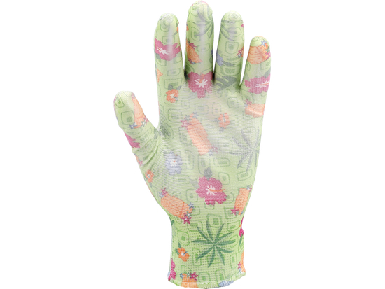 GANTS DE JARDINAGE DE FLEURS - VERT