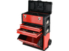 TOOL TROLLEY WITH 3 PARTS WITH TOOLS