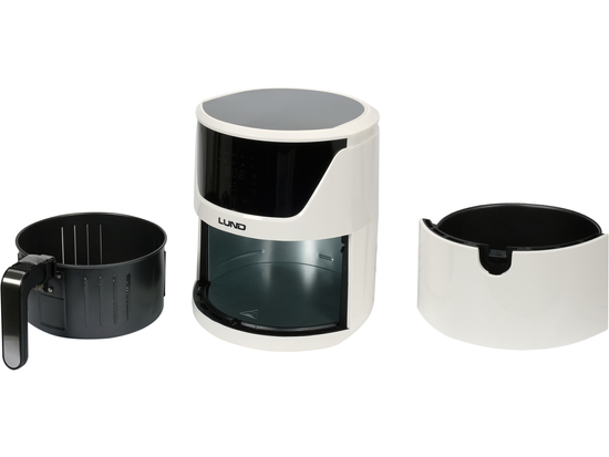 FRYTKOWNICA BEZTŁUSZCZOWA 5,7L 1800W LED, BIAŁA