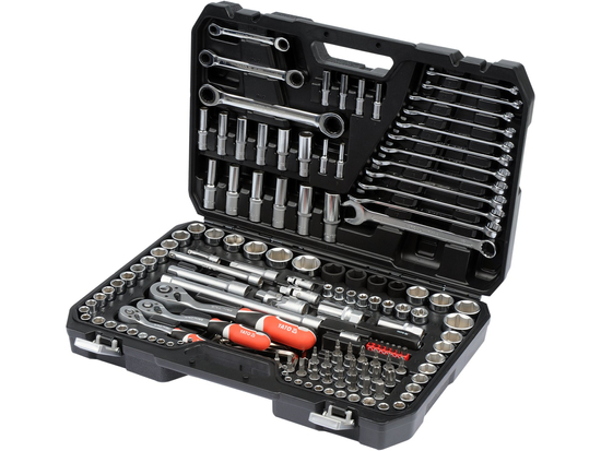 JEU D'OUTILS 1/4'', 3/8'' ET 1/2'', 150 PCS.