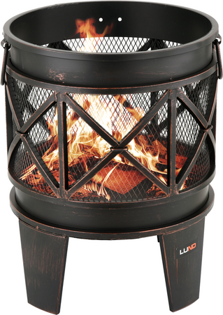 FORNO DA GIARDINO IN ACCIAIO, DECORATIVO, FORNO DA COTTURA 42CM