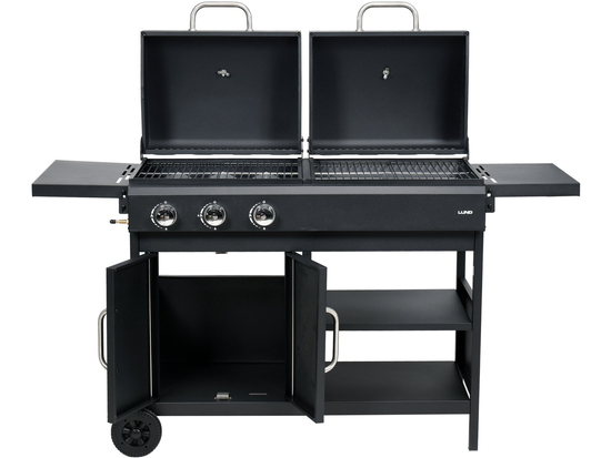 GRILL 2IN1, GAS + CARBONE TORNE 8,4KW