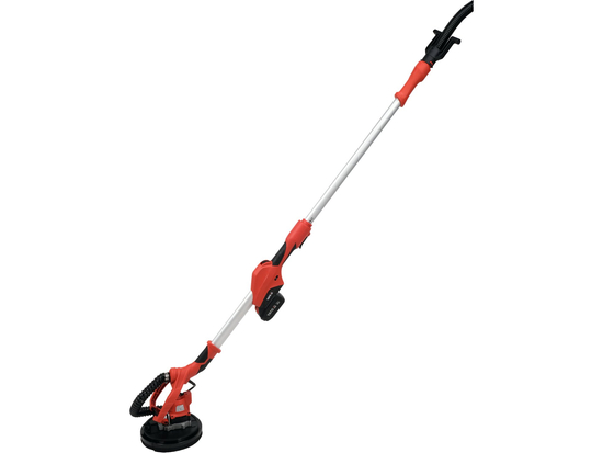 LEVIGATRICE PER GESSO 18V CON ASPIRATORE INCORPORATO - SET CON BATTERIA 4.0AH E CARICABATTERIE