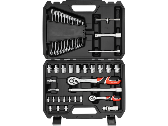 TROUSSE À OUTILS 1/4"; 1/2" 41 PIÈCES