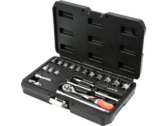 SOCKET SET 1/4", 20PCS, XS