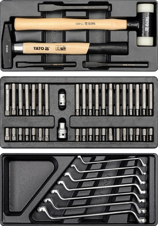 ARMOIRE DE SERVICE AVEC 177 OUTILS.