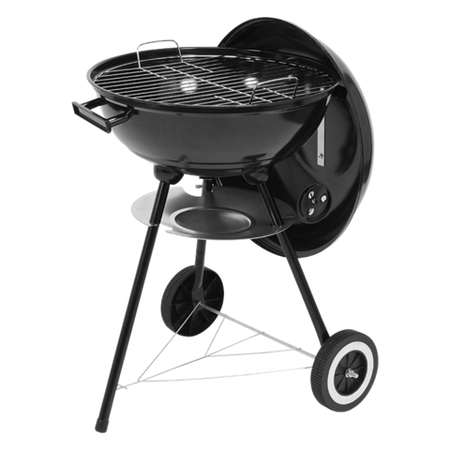 ROUND CHARCOAL GRILL WITH LID 41CM