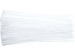 FASCE IN PLASTICA 200X2,5 100 PZ. BIANCO