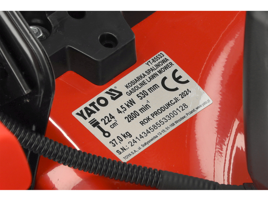 CORTADOR DE GASOLINA DE 53 CM COM 224 CM3 EL DRIVE