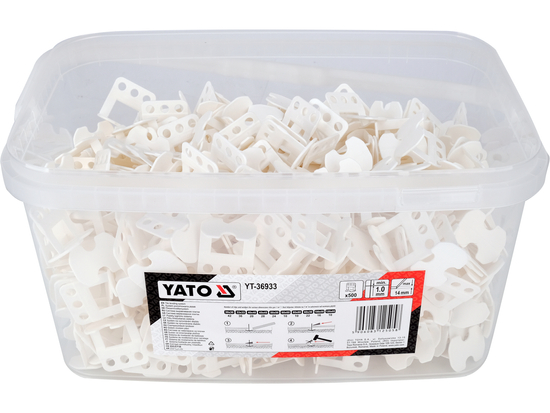 CLIPS DE NIVELLEMENT Y1MM 500PCS