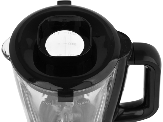 ЧАША БЛЕНДЕР 600W ЧЕРВЕН, СТЪКЛО