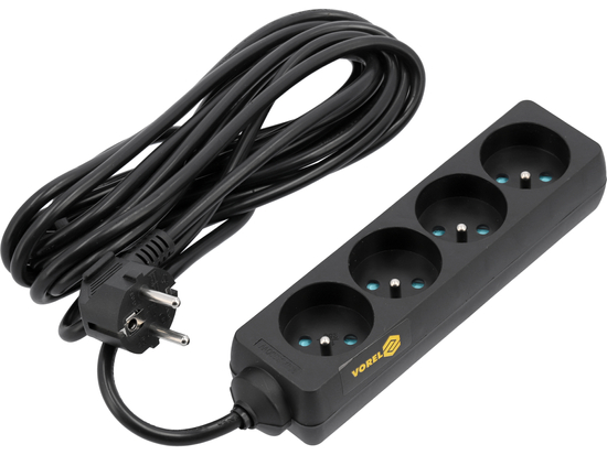 CAVO ELETTRICO PROLUNGA 4 PRESE 5 M