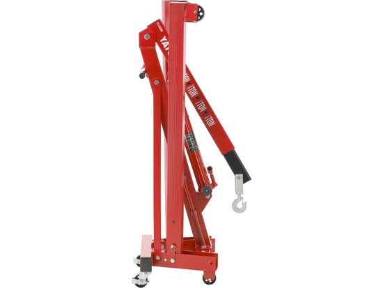 GUINDASTE DE OFICINA 1000KG, FAIXA DE ELEVAÇÃO 25-2100MM, COMPRIMENTO 1580MM, LARGURA 1060MM, ALTURA 1560MM.