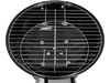 ROUNG CHARCOAL GRILL WITH A COVER GRATE 41CM