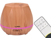 AROMA DIFFUSER 500ML, LIGHT WOOD, W/ REMOTE